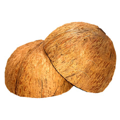 Sri Craft coconut shell half front view for rustic décor and eco-friendly crafts
