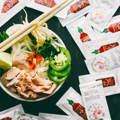 Sriracha2Go sun-ripened chilies paste enhances meals with smooth heat.