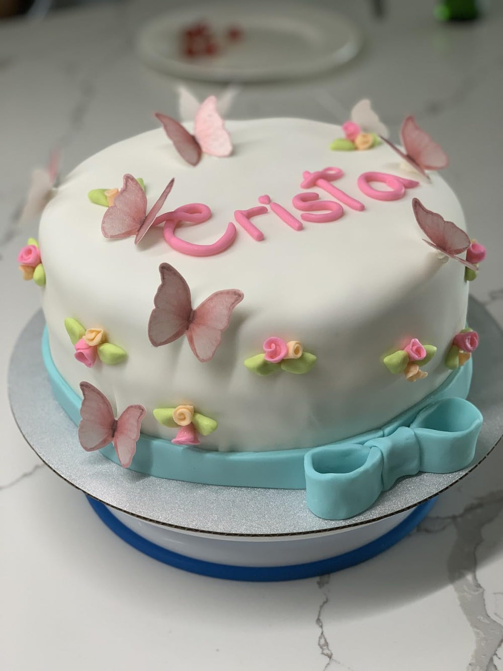 SS Cohen pink birthday cake toppers for festive decorating.