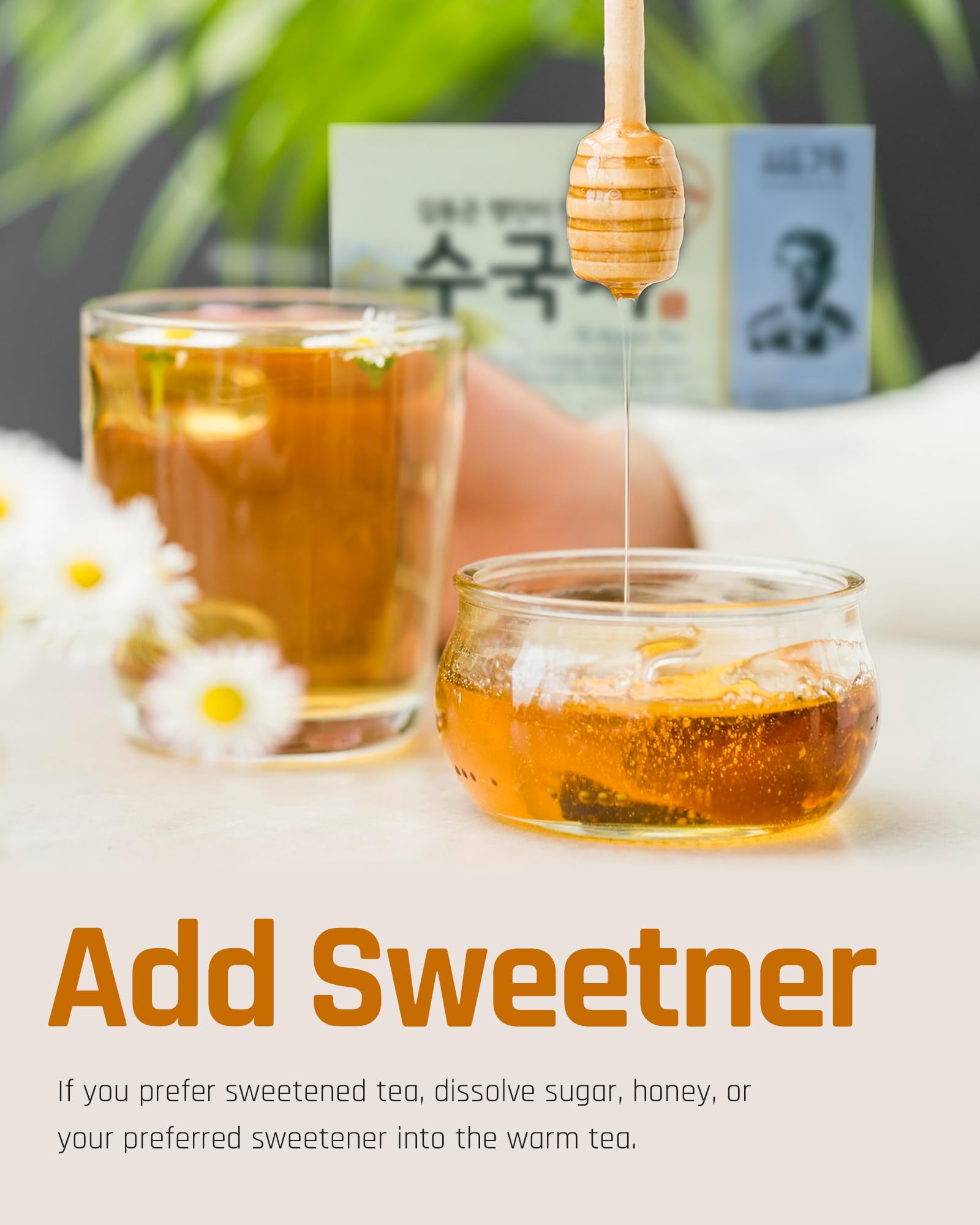 Ssanggye travel-friendly tea bag ready for on-the-go preparation.