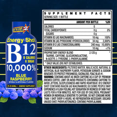 STACKER 2 Blue Raspberry energy shot pack highlights convenience for daily use