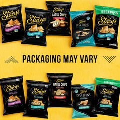 Stacy's Bagel Chips Dipping presentation ideal for dips and spreads
