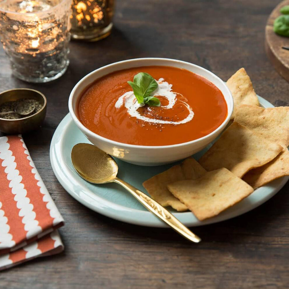 Stacy's Pita Chips Parmesan Garlic & Herb ingredients highlight real pita crunch.