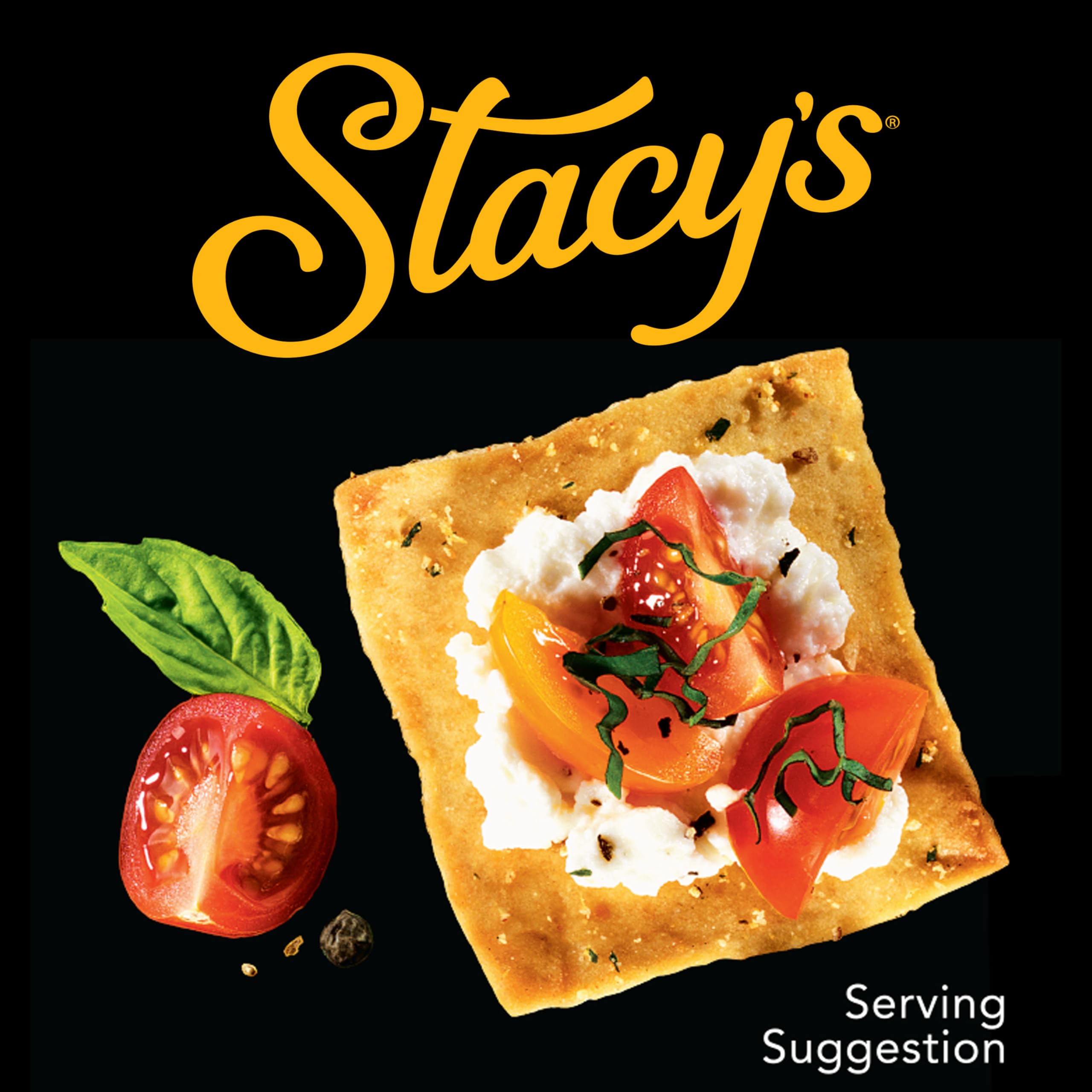 Stacy's Pita Chips Parmesan Garlic & Herb party spread with crowd-pleasing crunch.