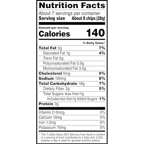 Stacy's Tomato & Basil pita chips ingredients reveal crisp texture.