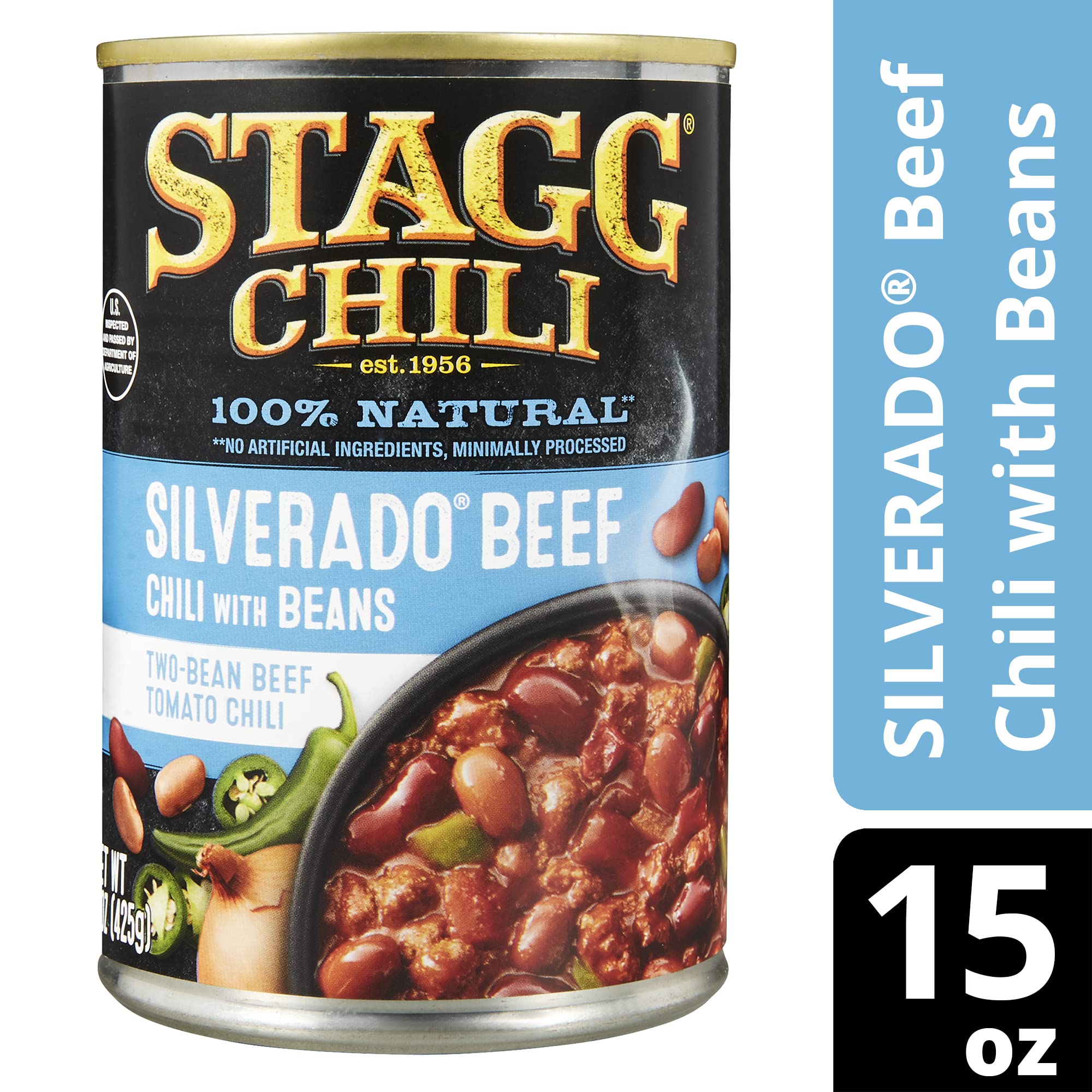 STAGG Silverado ingredients visual — natural ingredients and minimal processing.