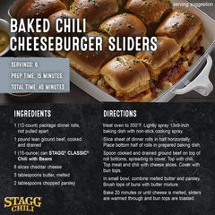 Versatile STAGG chili for nachos or dips