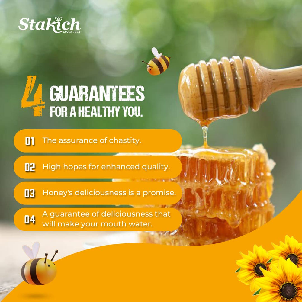 Stakich Clover Honey Stix ideal as a quick energy snack
