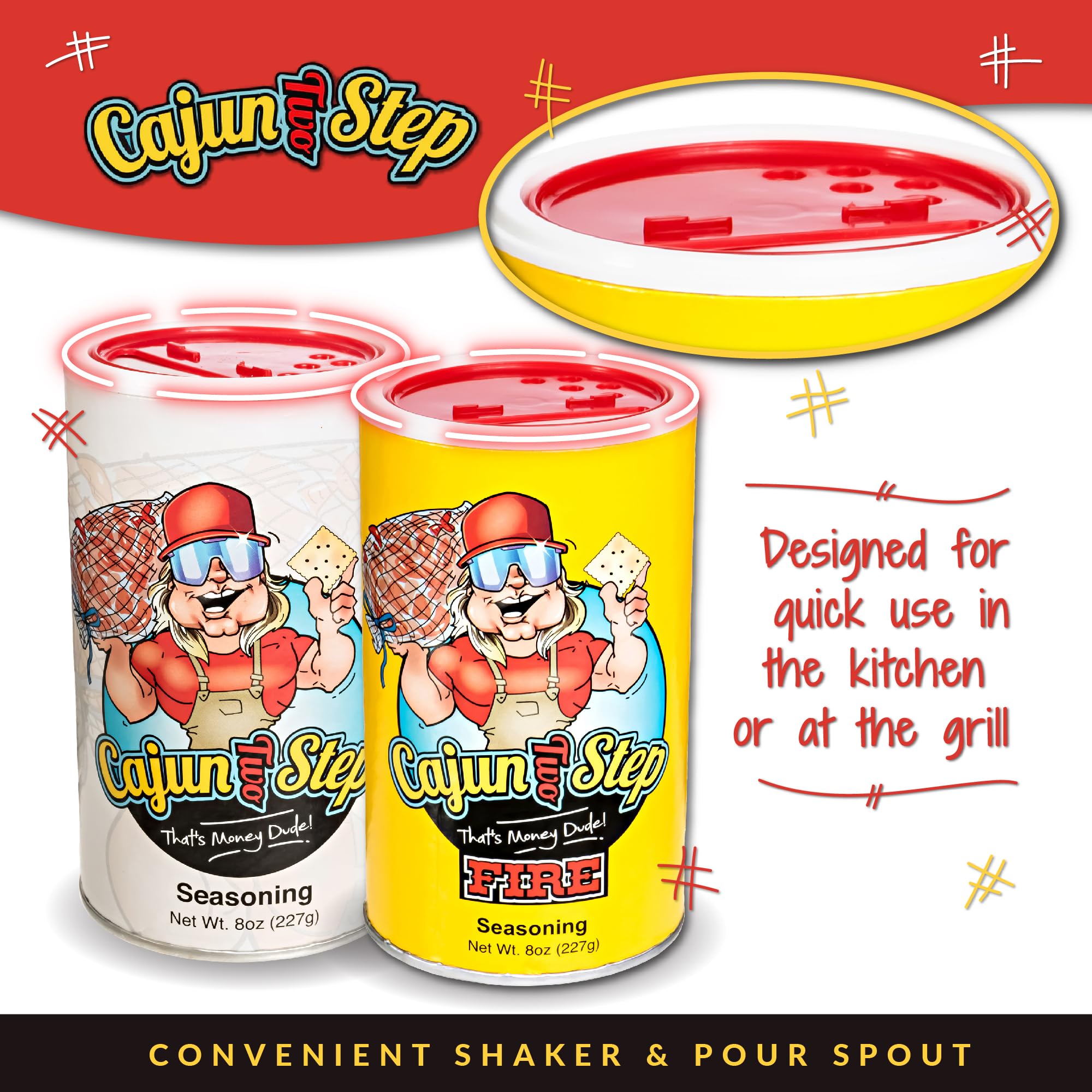 StaleKracker Variety Pack front highlights versatile spices for quick weeknight meals.