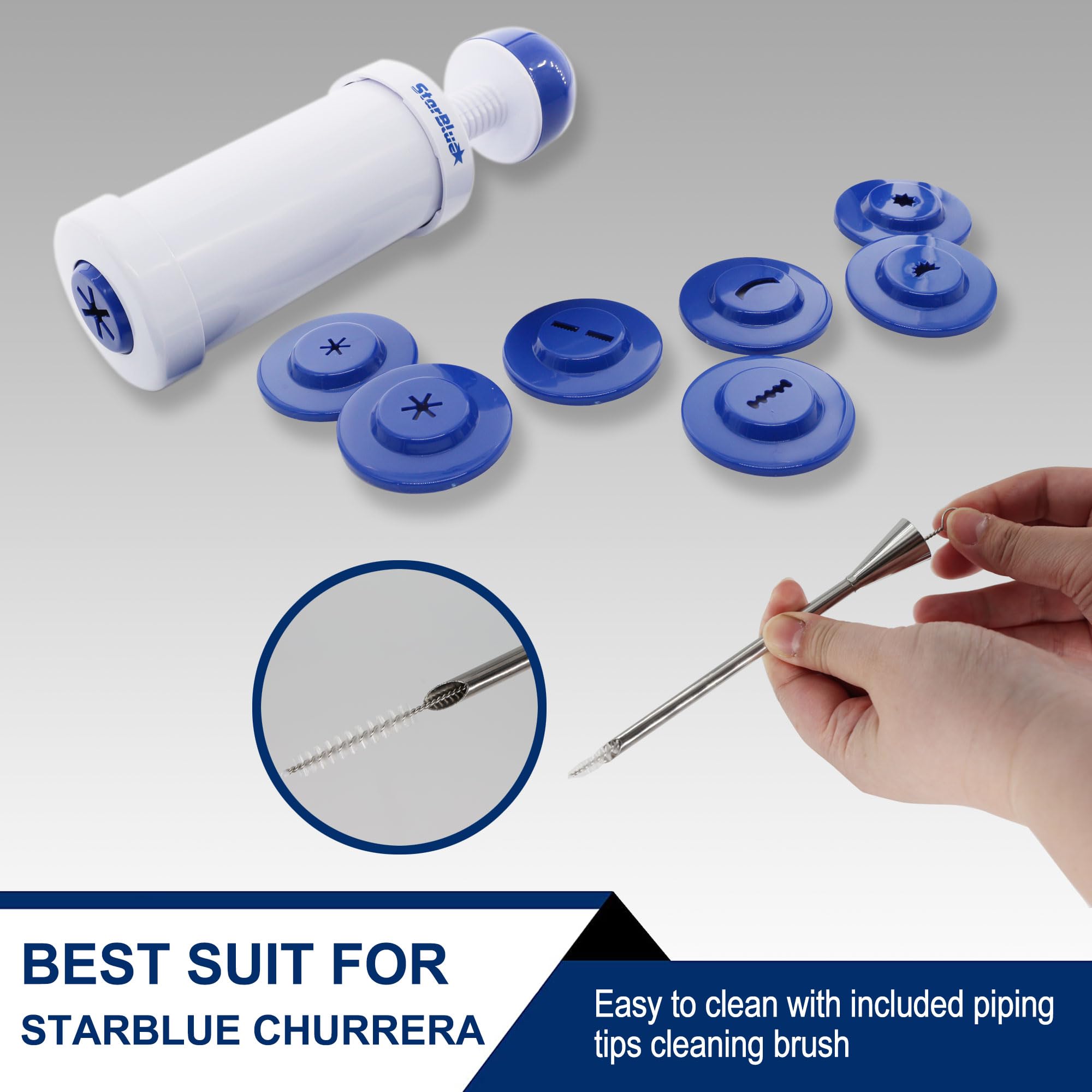 StarBlue gift-ready churro filler kit suits home bakers and dessert lovers.