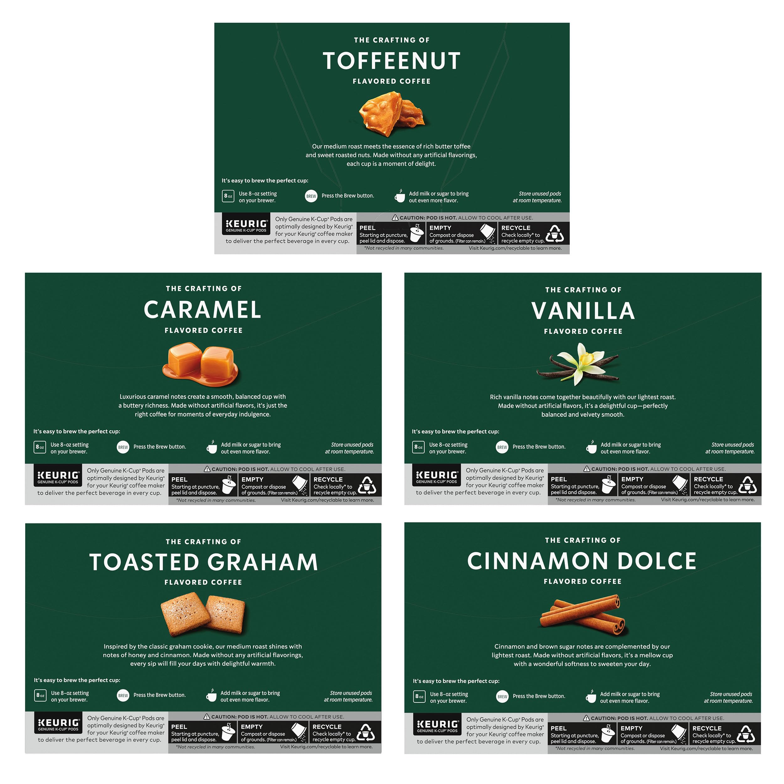 Starbucks 40-count variety pack box emphasizes convenient home brewing