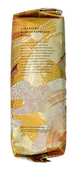 Starbucks Blonde Espresso Roast cup showing a bright, smooth flavor profile