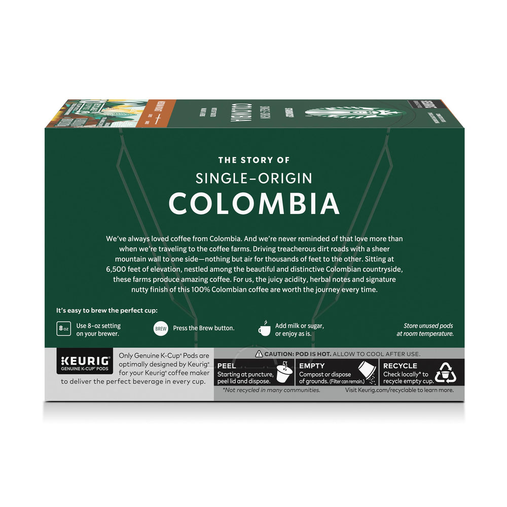Starbucks box with 10 pods ready for home use.