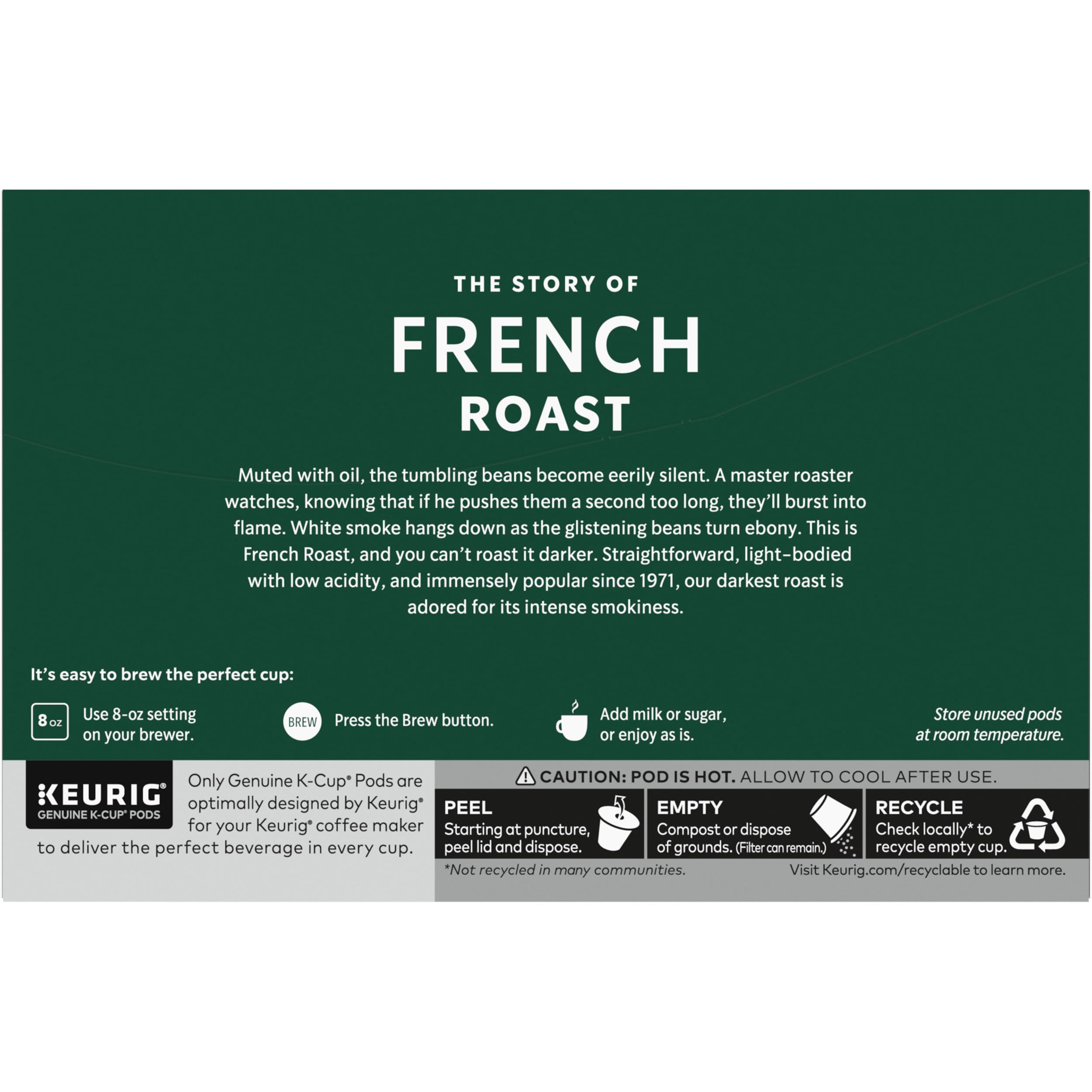 Starbucks branding with coffee bag and pods for premium cafe-style coffee