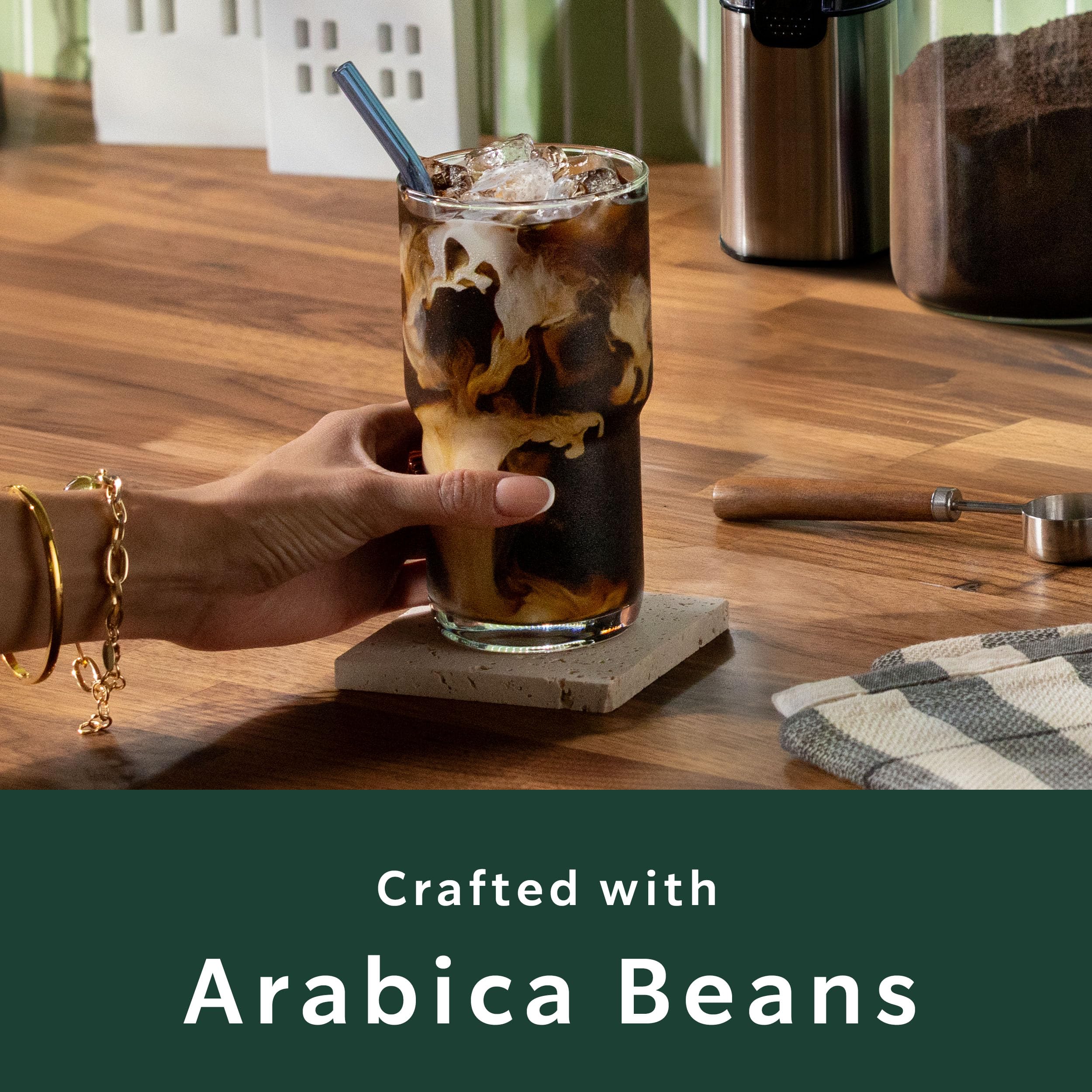 Starbucks Breakfast Blend arabica beans underline quality and character.