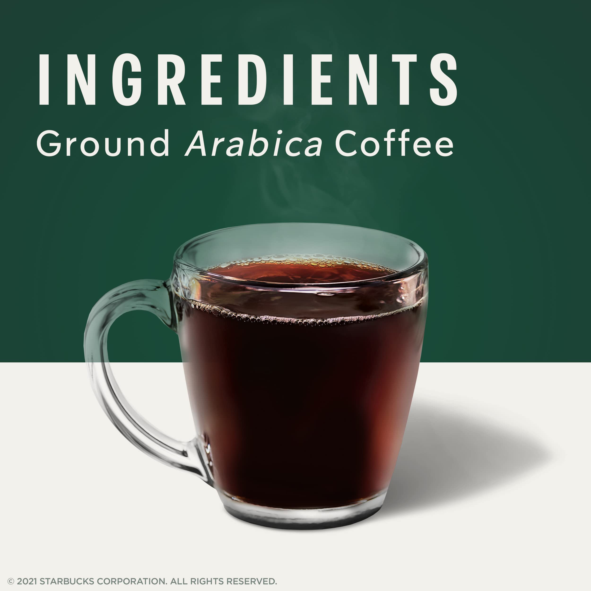 Starbucks Breakfast Blend pod beside a steaming mug for morning ritual