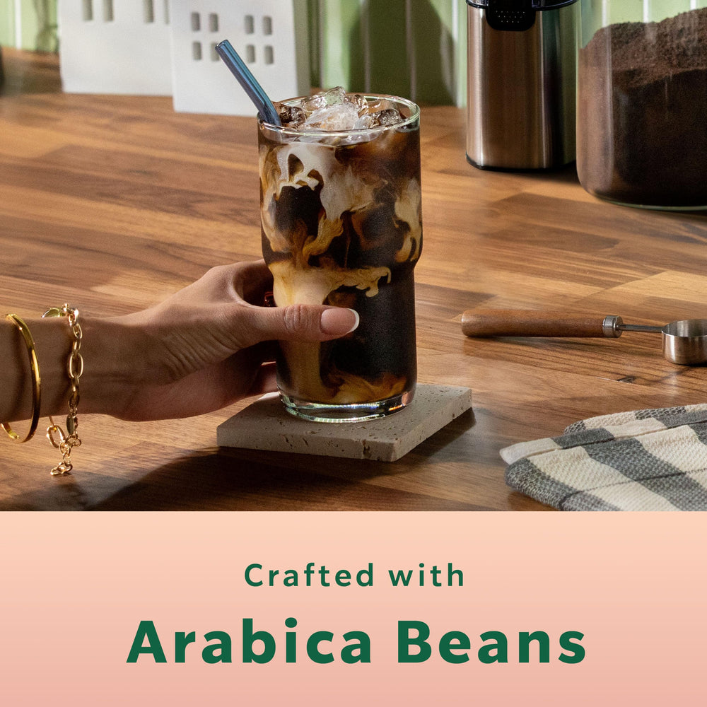 Starbucks Brown Sugar Cinnamon creamer pairing suggests a customizable sweet note.