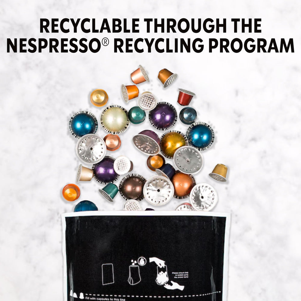 Starbucks by Nespresso Colombia origin label emphasizing origin and quality.