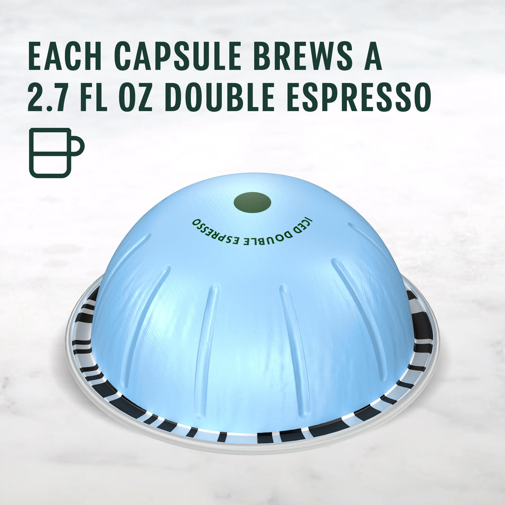 Starbucks by Nespresso Vertuo capsules displayed on a shelf