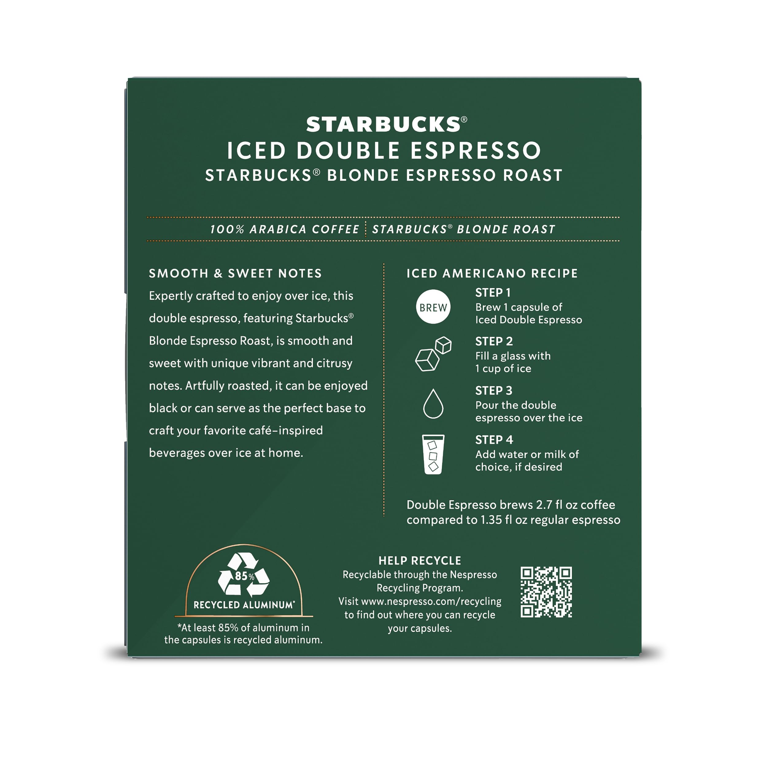 Starbucks by Nespresso Vertuo Target-exclusive packaging highlight
