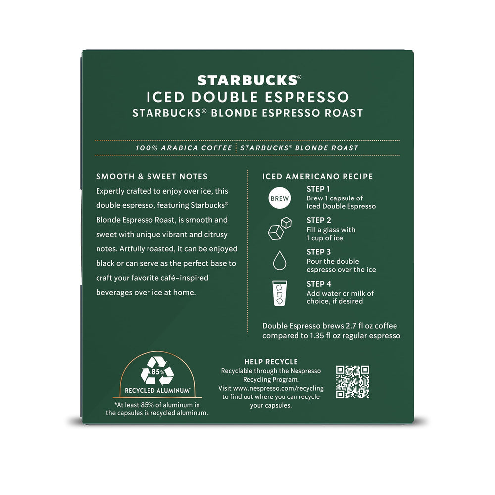 Starbucks by Nespresso Vertuo Target-exclusive packaging highlight