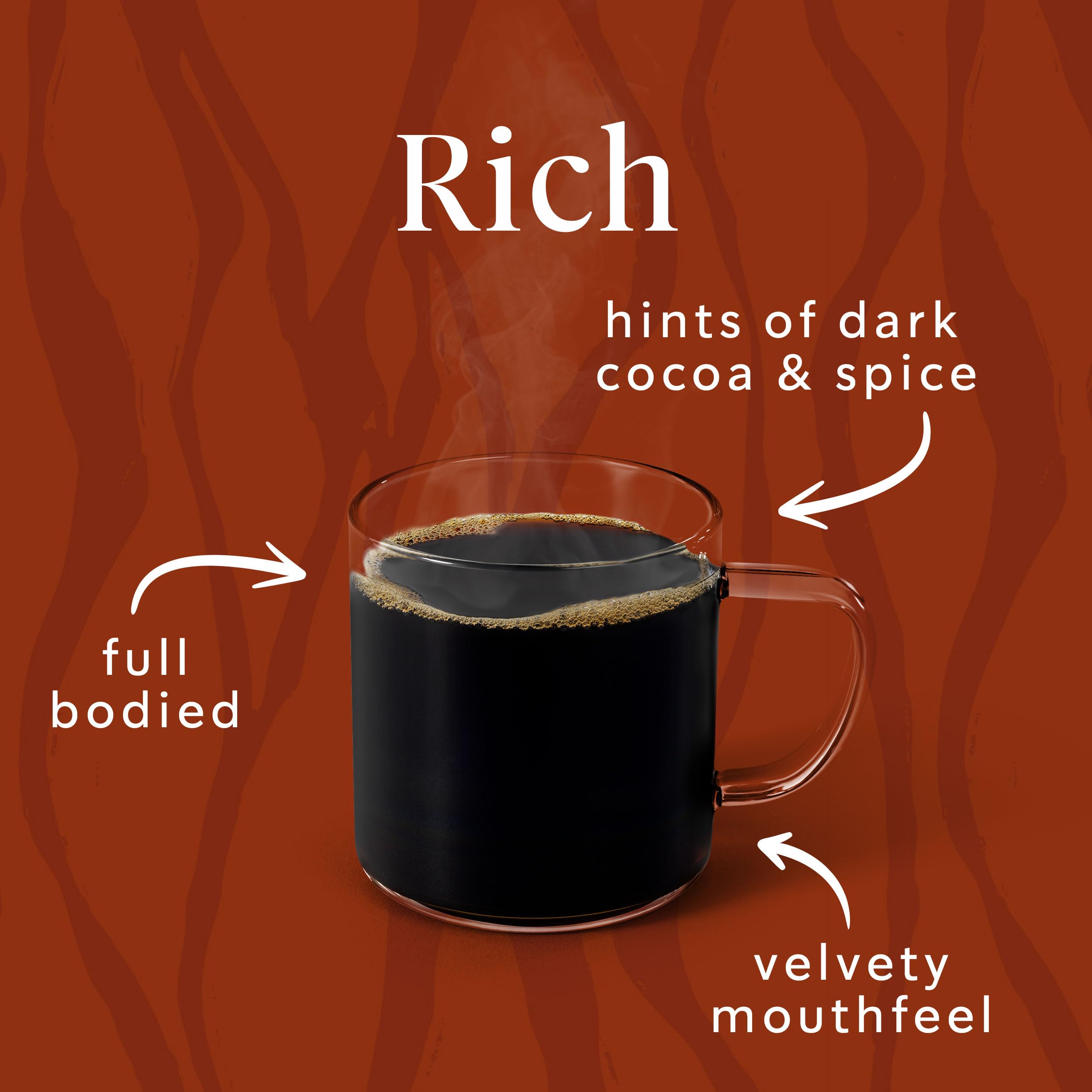 Starbucks Caffè Verona packaging highlights Arabica blend and multi-region origins.