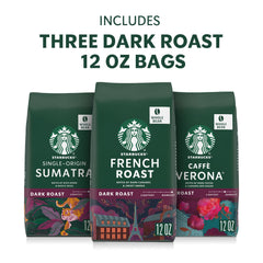 Starbucks caffe-verona whole bean bag with dark cocoa and caramel notes.