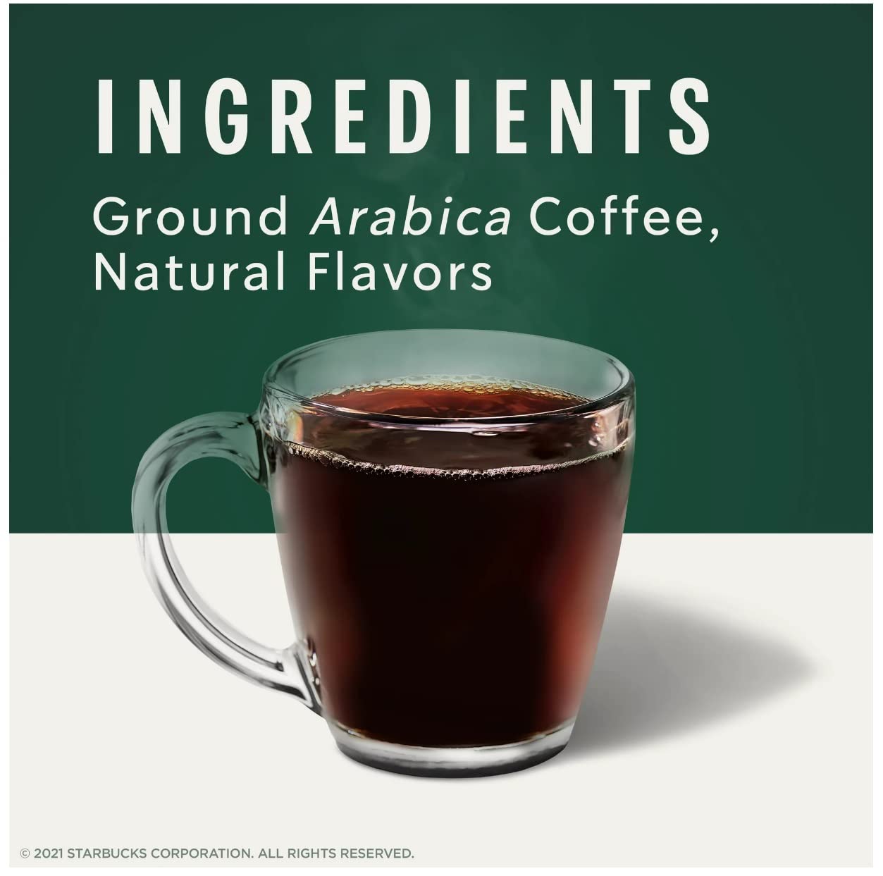 Starbucks Caramel Flavored Coffee K-Cup 44ct aroma rising, signaling a smooth caramel-forward cup.