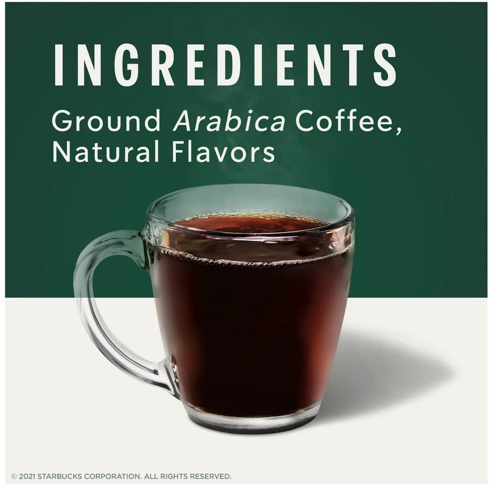Starbucks Caramel Flavored Coffee K-Cup 44ct aroma rising, signaling a smooth caramel-forward cup.