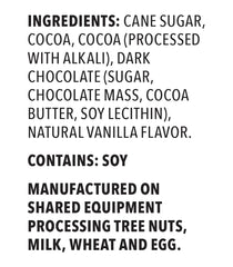 Starbucks cocoa contains about 40 percent cacao for rich flavor.