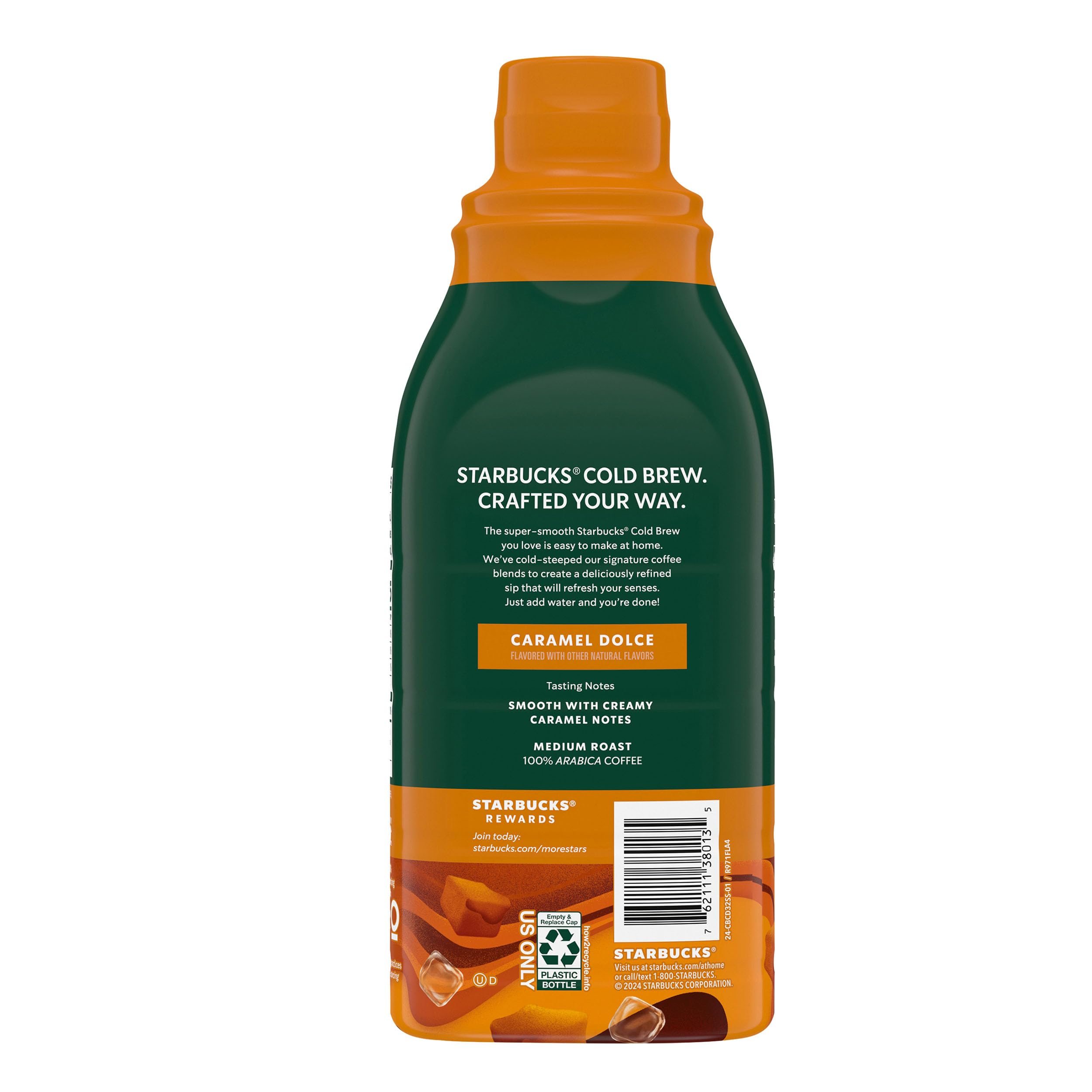 Starbucks concentrate bottle in a sunny kitchen setting for everyday indulgence.