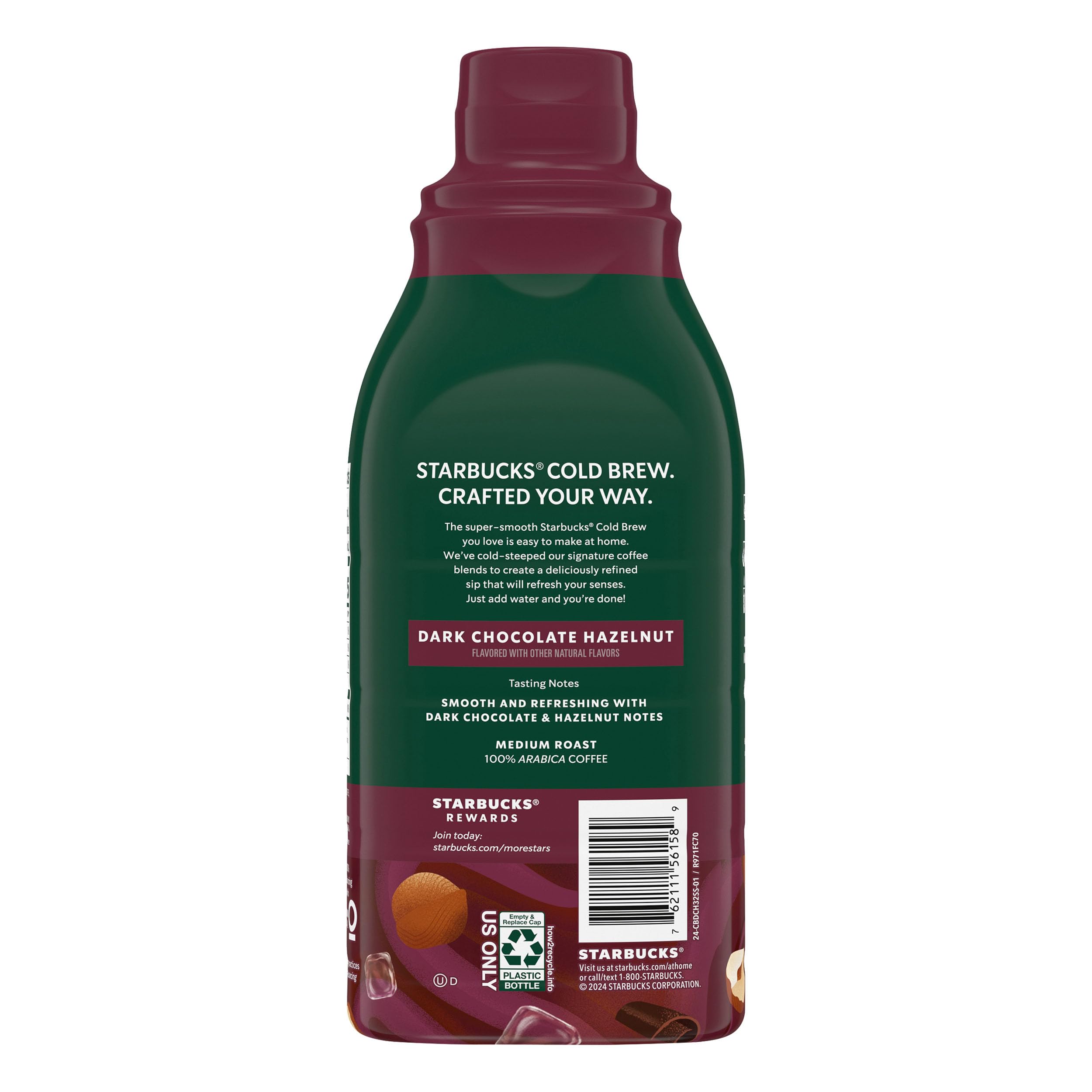 Starbucks iced coffee at home using Cold Brew Concentrate.