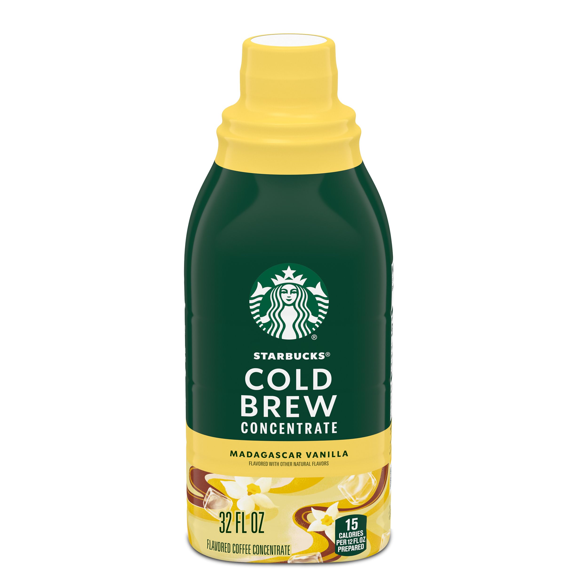 Starbucks Cold Brew Madagascar Vanilla bottle ready for at-home iced coffee
