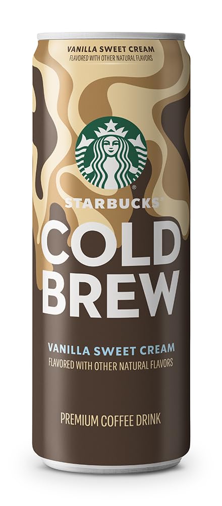 Starbucks Cold Brew Vanilla Sweet Cream 11oz bottle ready-to-drink on-the-go coffee