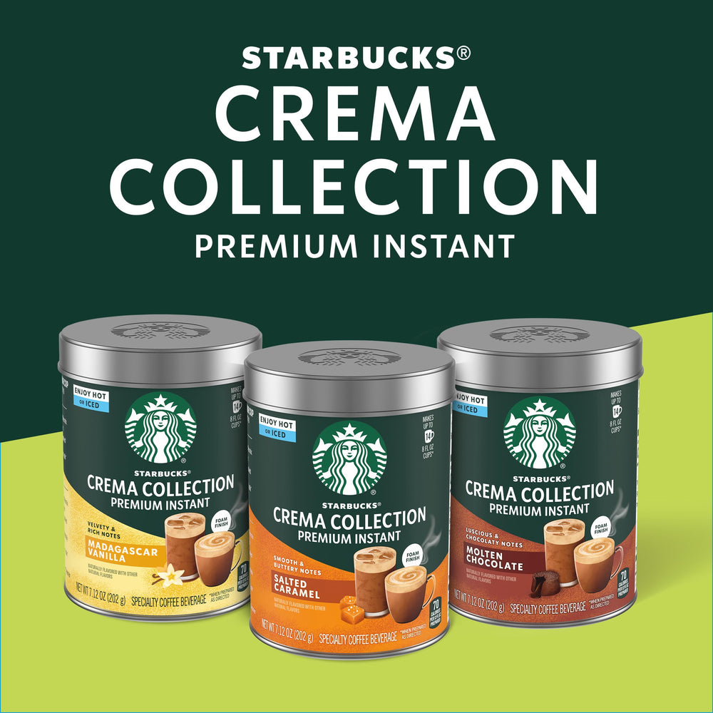 Starbucks Crema Salted Caramel cozy morning at home