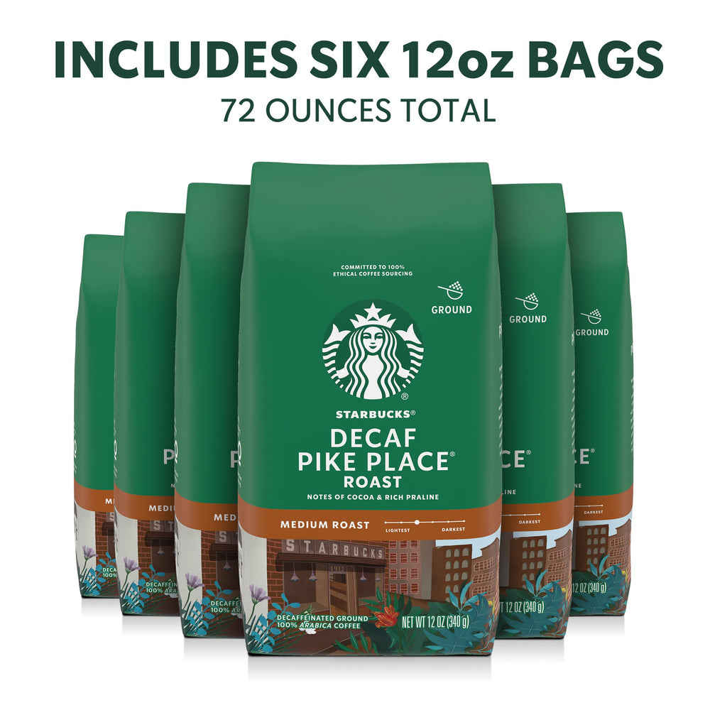 Latin American arabica blend used in Starbucks Decaf Pike Place Roast