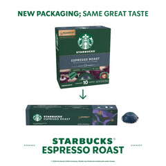 Espresso pod dispensing into a cup for a bold 1.35 oz shot.
