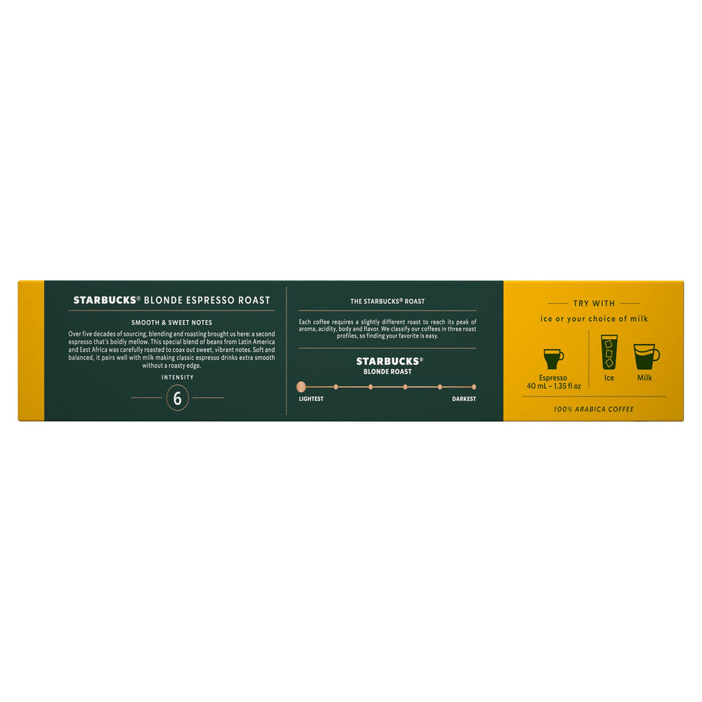 Starbucks coffee roasted and packed in Europe for freshness