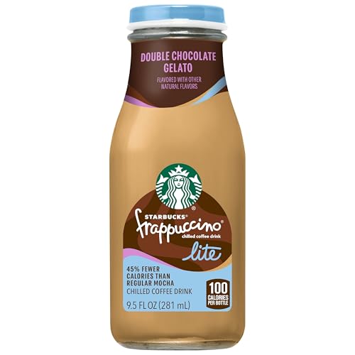 Starbucks Frappuccino Lite ready-to-drink bottle on the go