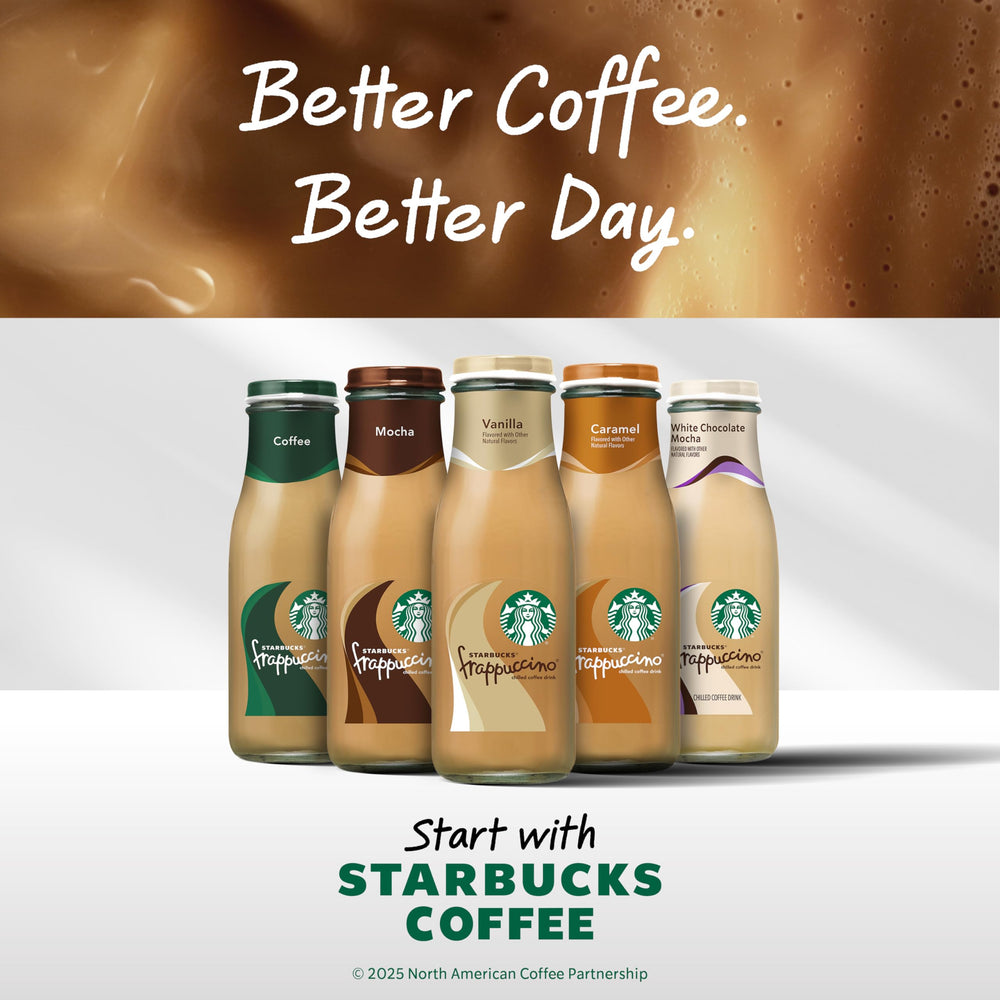 Starbucks Frappuccino Mocha 12-pack box, great for sharing.