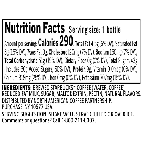Starbucks Frappuccino Vanilla bottle over ice for cafe-style refreshment