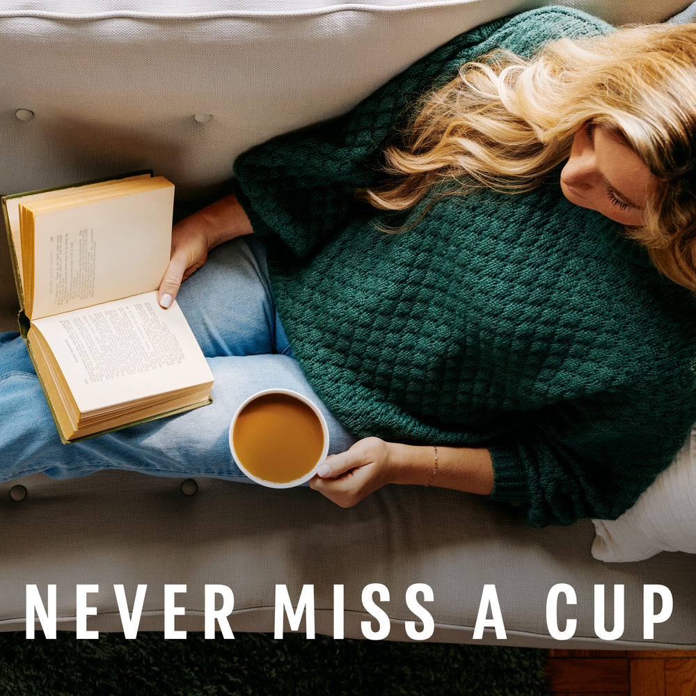 Brewing versatility: drip, pour-over, press, or moka pot with Half-Caff.