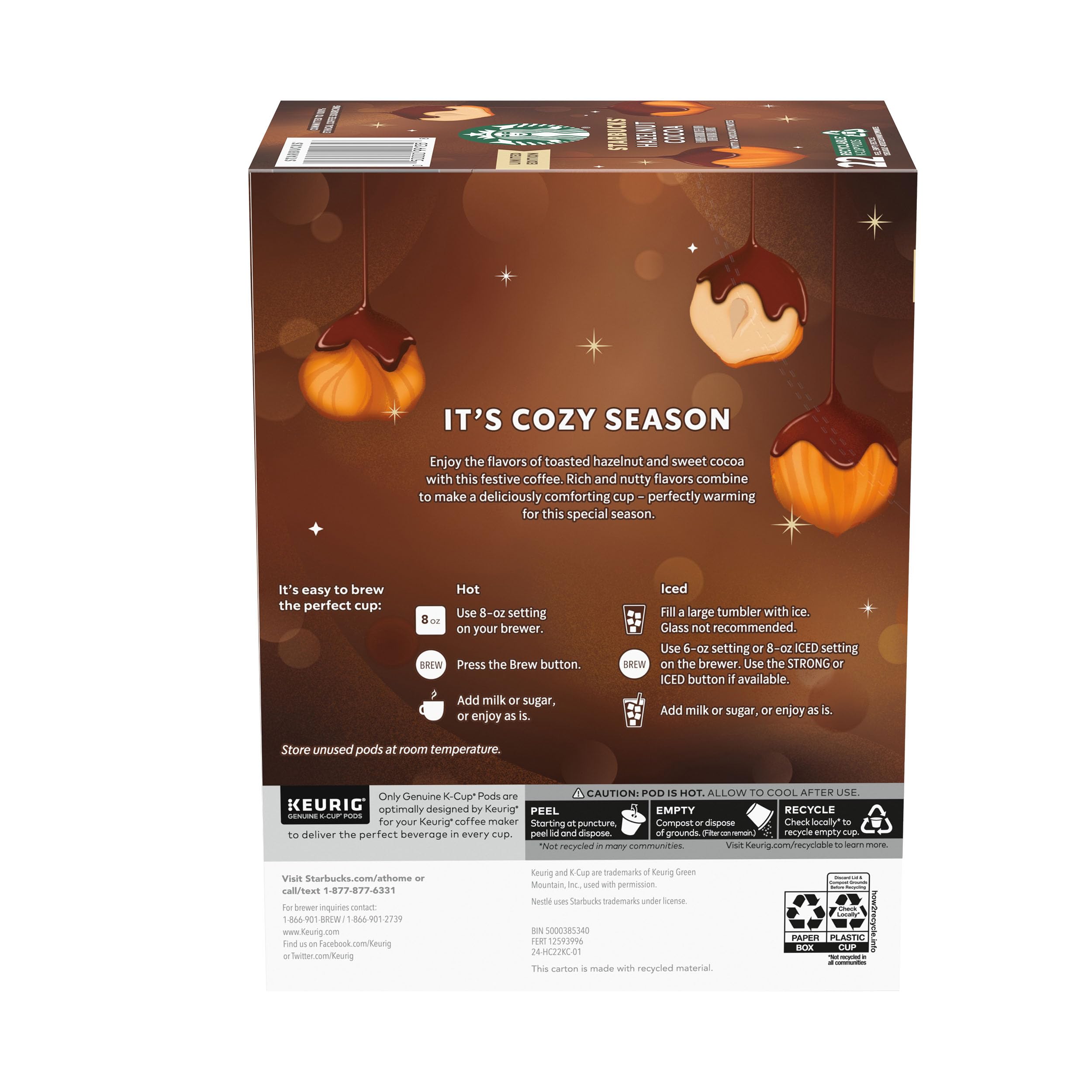 Perfect for white elephant gifts or simple seasonal indulgence.