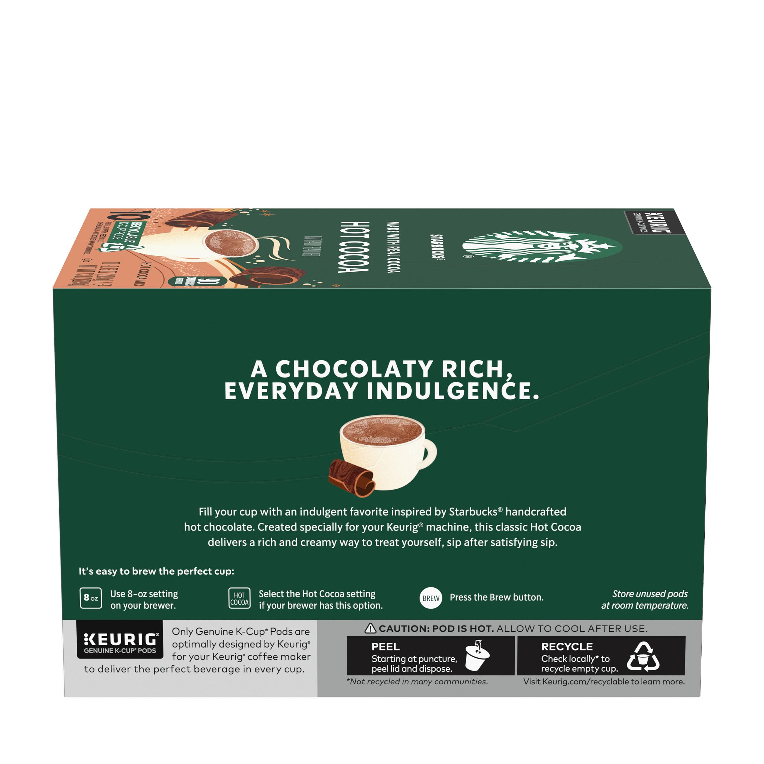 Starbucks Hot Cocoa holiday background evokes seasonal comfort and relaxation.