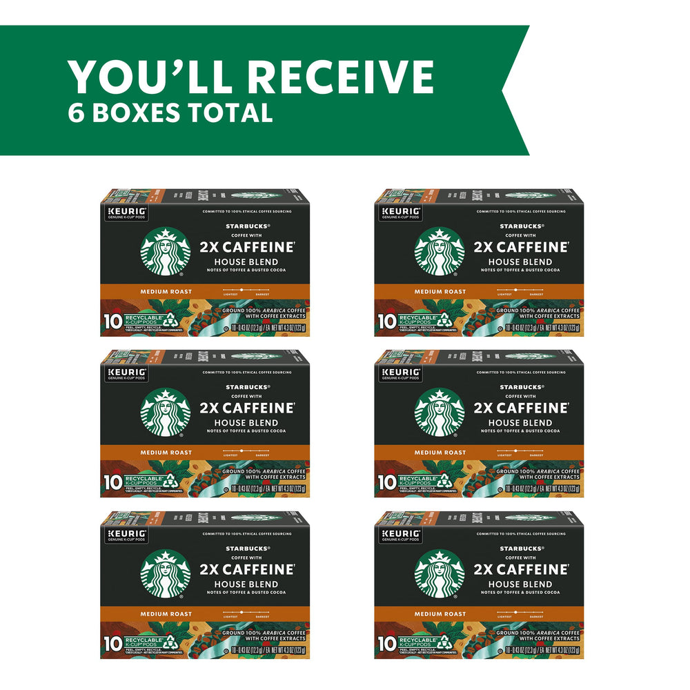 Starbucks House Blend medium roast aroma captured for a balanced cup