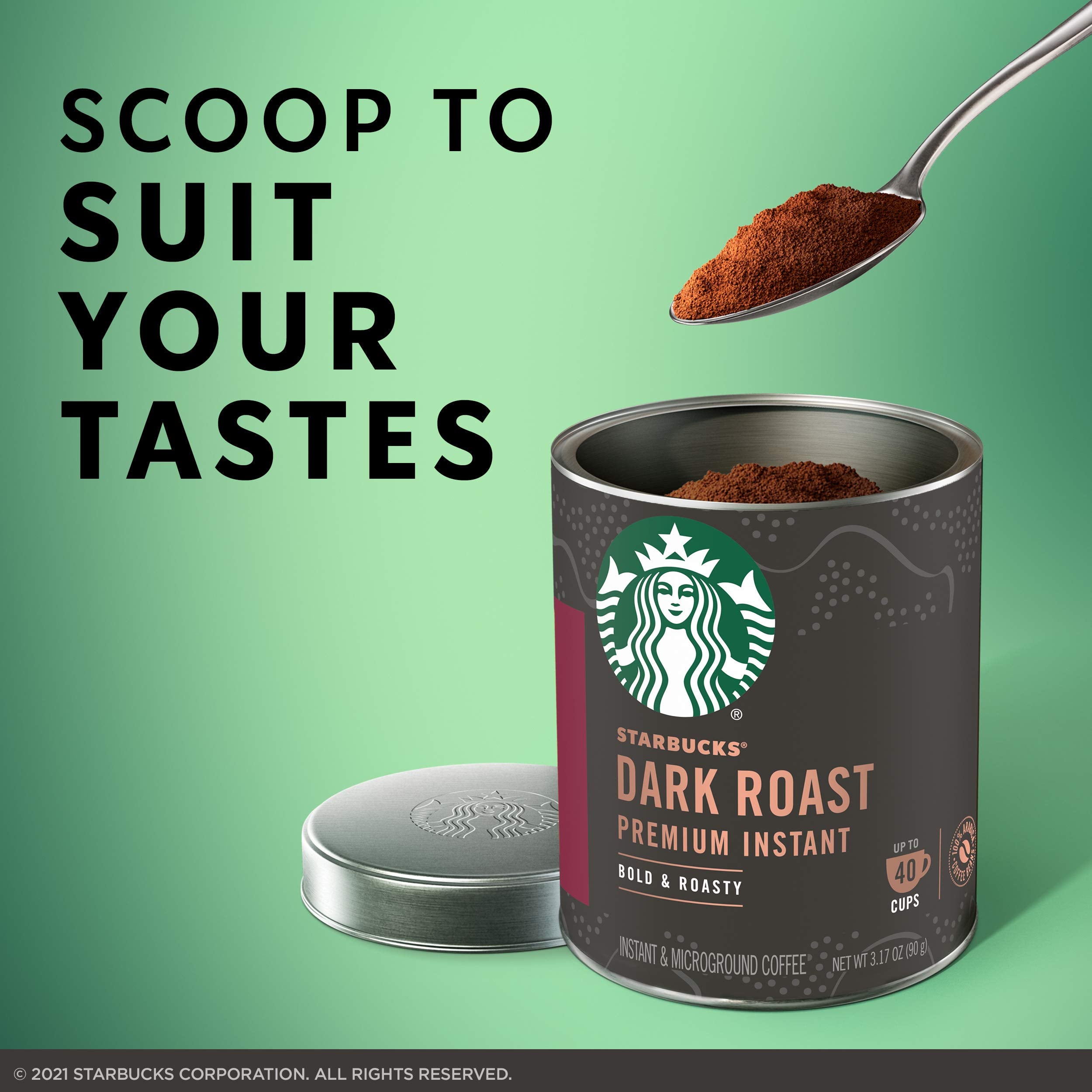 Starbucks Instant Coffee pouring into mug for quick prep