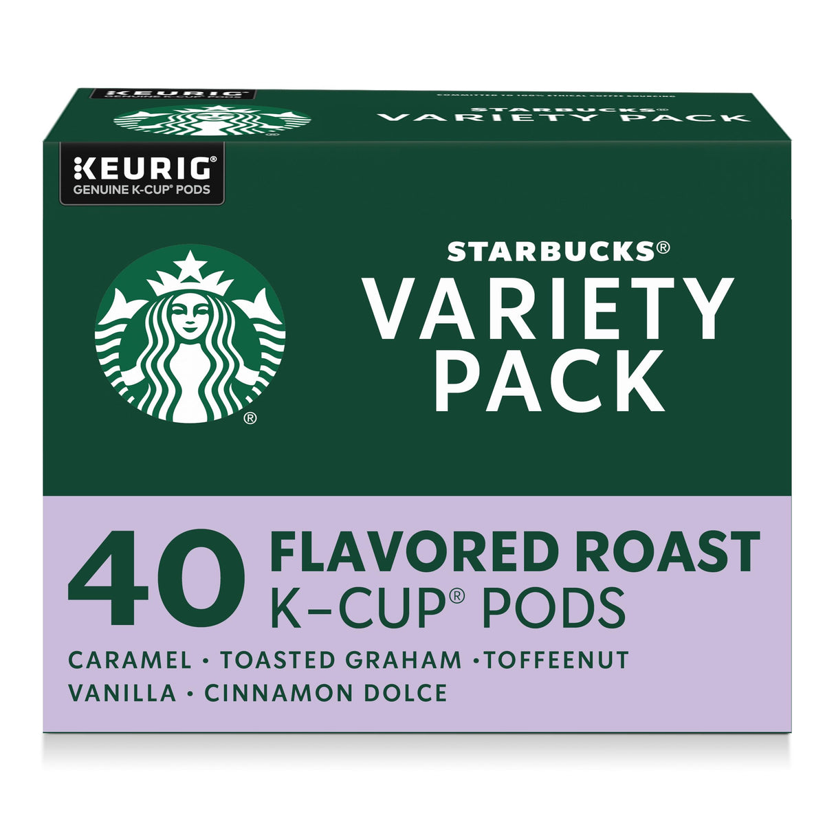 Starbucks K-Cup caramel flavor pods for smooth, aromatic coffee on busy mornings
