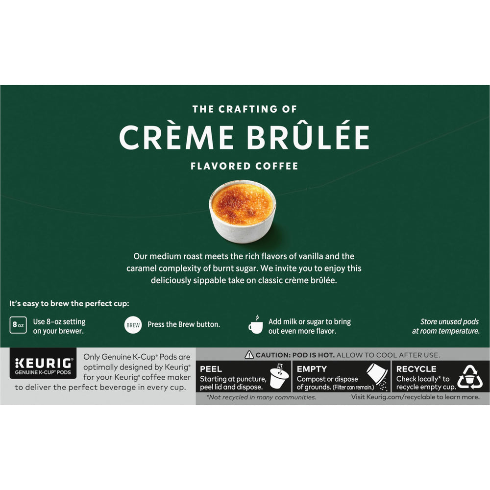Starbucks K-Cup pod usage illustration for home brewing.