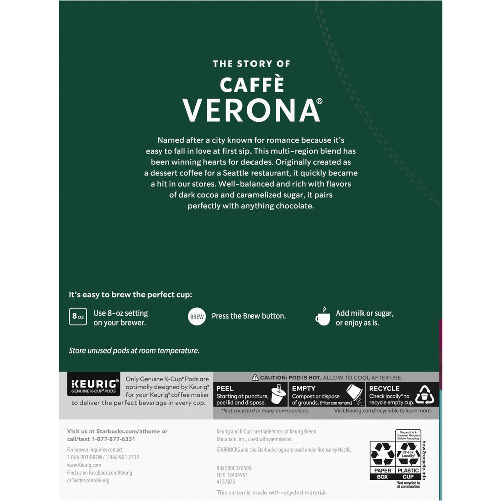 Starbucks Keurig compatibility note ensures easy brewing with your machine.