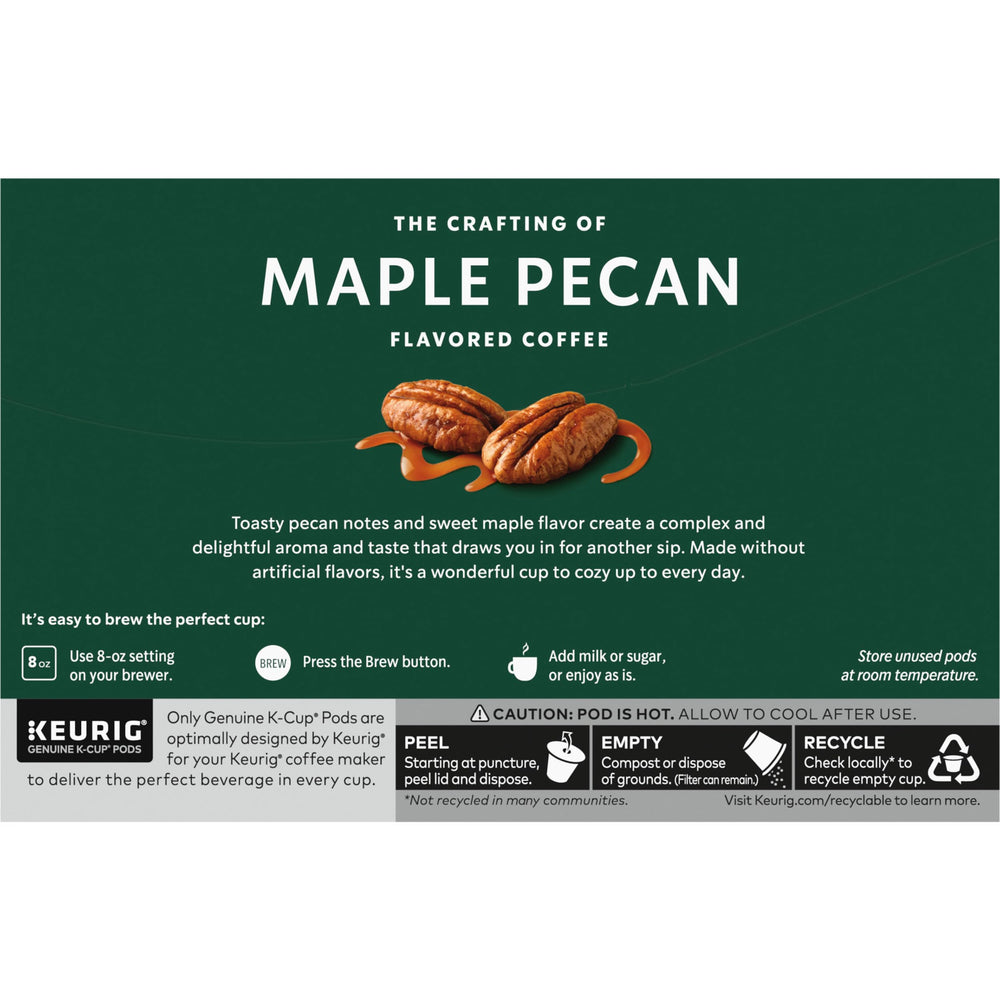 Starbucks logo on packaging, signaling café-quality experience at home.